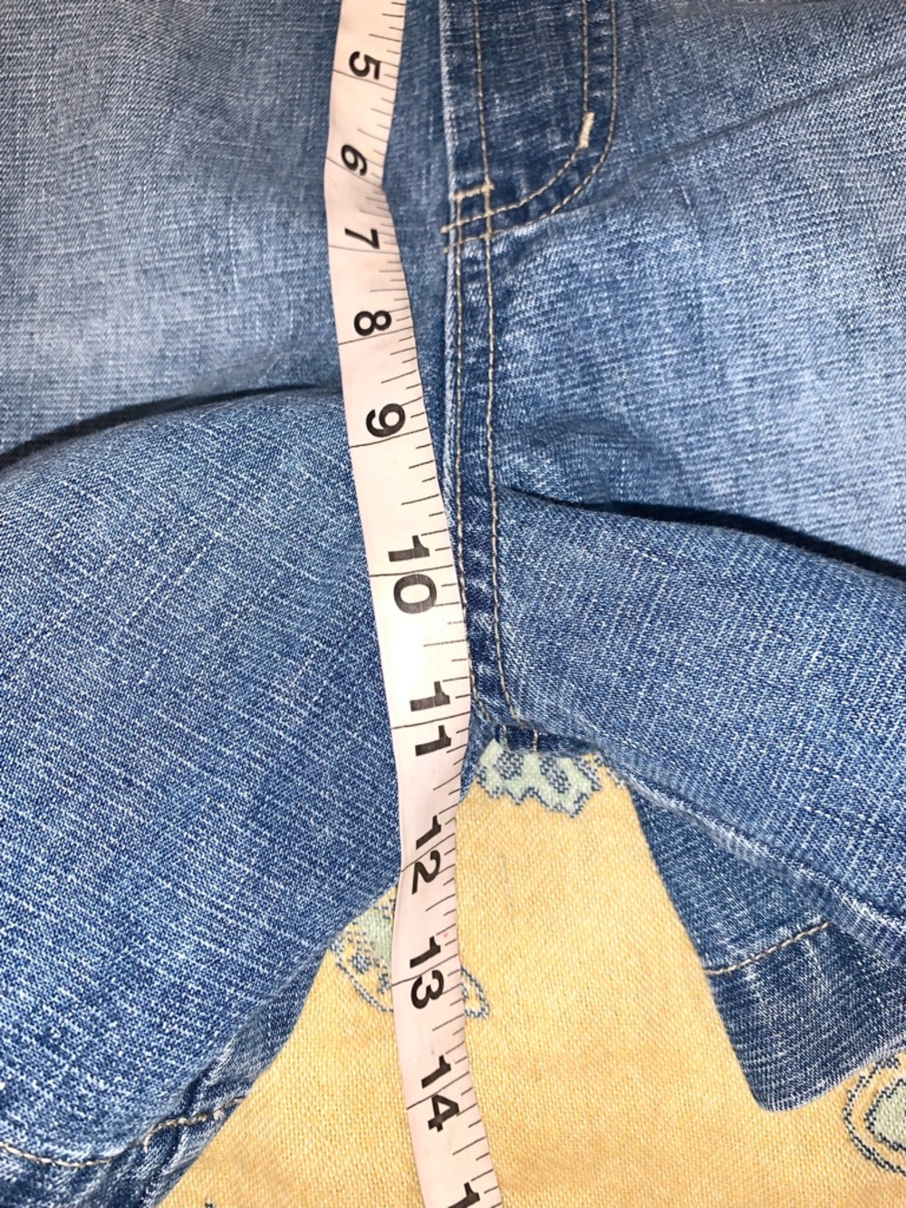 Vintage Y2k Denim Shorts Bib Overalls Women’s size Large - Picture 8 of 9